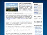 Gods 10 Commandments.com
