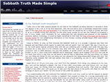 Sabbath-Truths.com