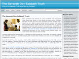 Sabbath Seventh Day.com