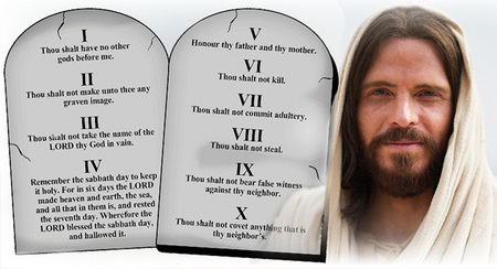 The Ten Commandments and Jesus